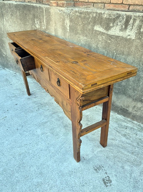 mueble aparador consola cajonera madera 90x190x44.5 1u